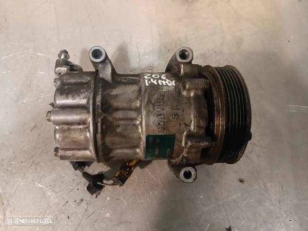 COMPRESSOR AC PEUGEOT 206 1.4HDI 9655191580 1449 - 1