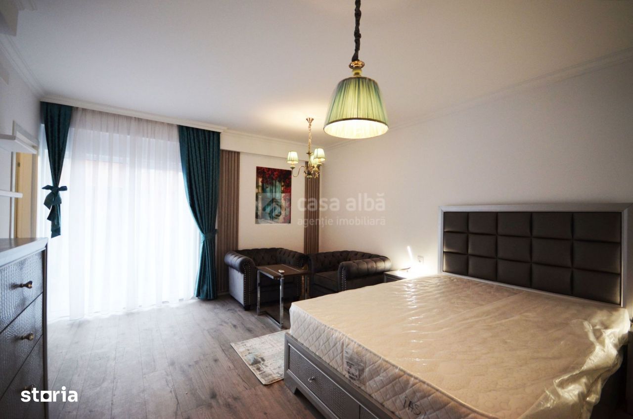 Bucium, apartament 1 camera, mobilat si utilat premium