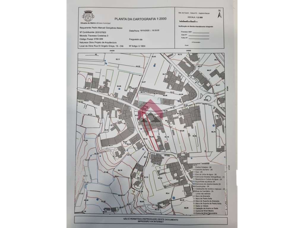 Terreno para construção, Oiã, Oliveira do Bairro - Grande imagem: 4/5