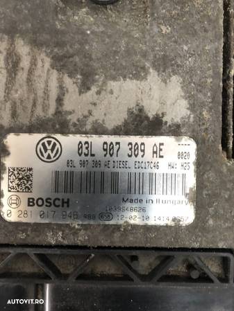 Calculator motor ecu Volkswagen Passat B7 Variant 2.0 TDI  DSG Automat, 170cp - 2
