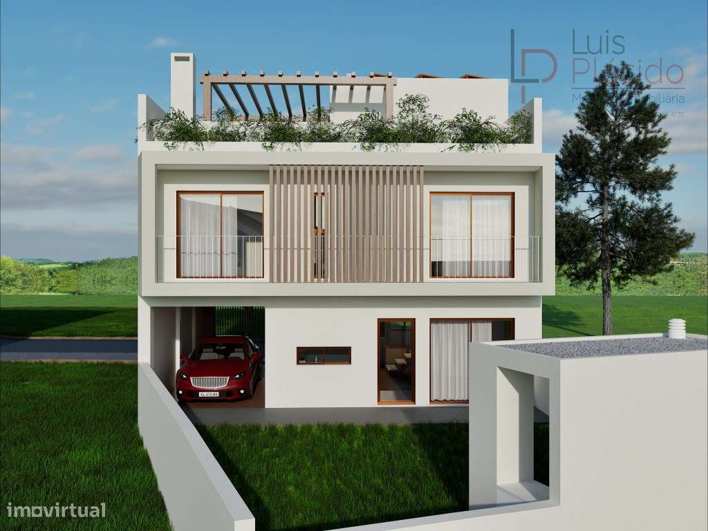 NOVA MORADIA - T4 - Garagem - Jardim - Terraço-1
