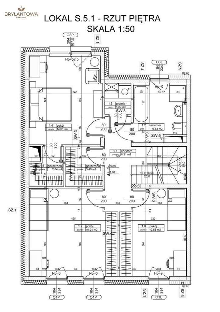 Nowy narożny 164m2, 5 pokoi, garaż, ogródek 197m2 - Pełny obrazek: 4/11