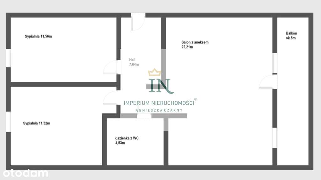 ***1 piętro, 3 pokoje-do wejścia! Brak 2% Pcc***-8