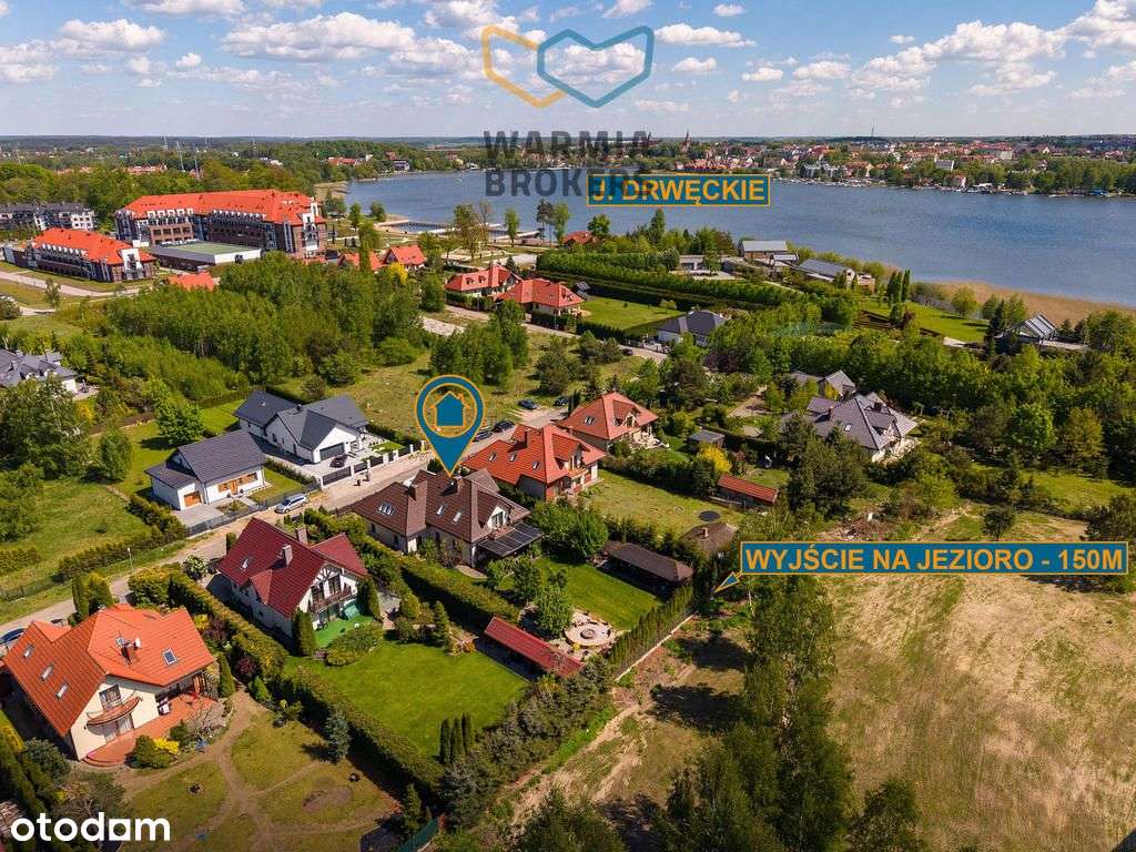 Zadbany, do plaży 150m! Jezioro Drwęckie-9