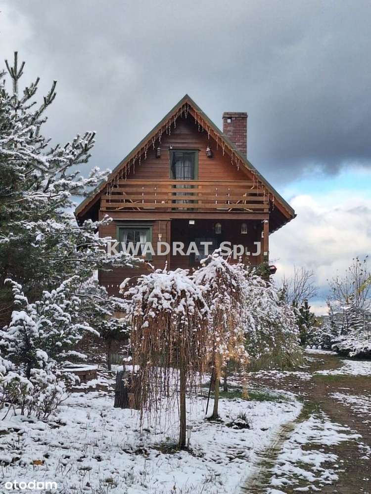 Klimatyczny drewniany dom koło Kobylej Góry-0