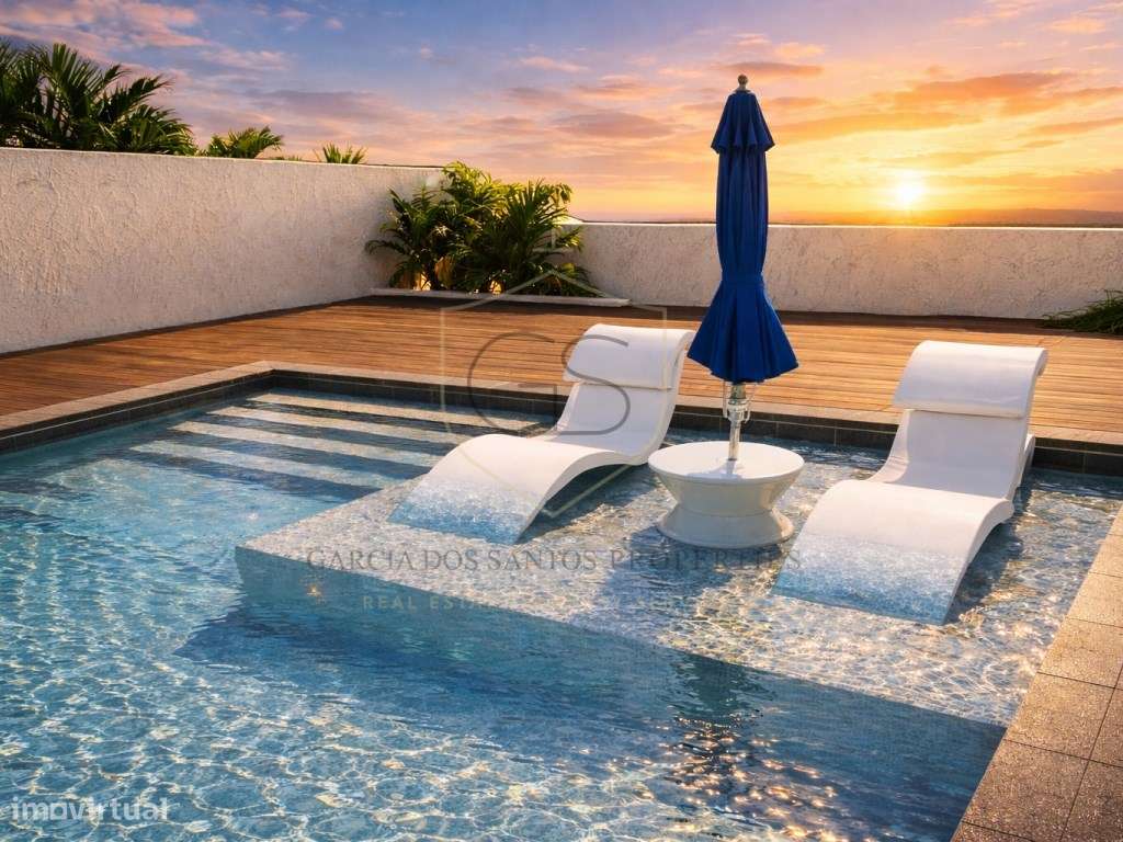 Moradia T4 Nova com Piscina Aquecida, Garagem e Jardim - Grande imagem: 4/19