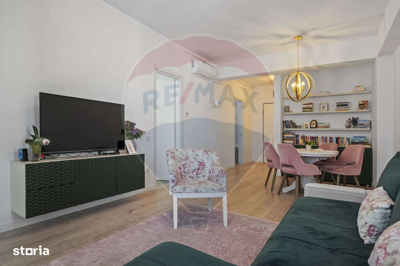Apartament 2 camere | Baneasa-Sisesti | 64 mp | Complet Mobilat