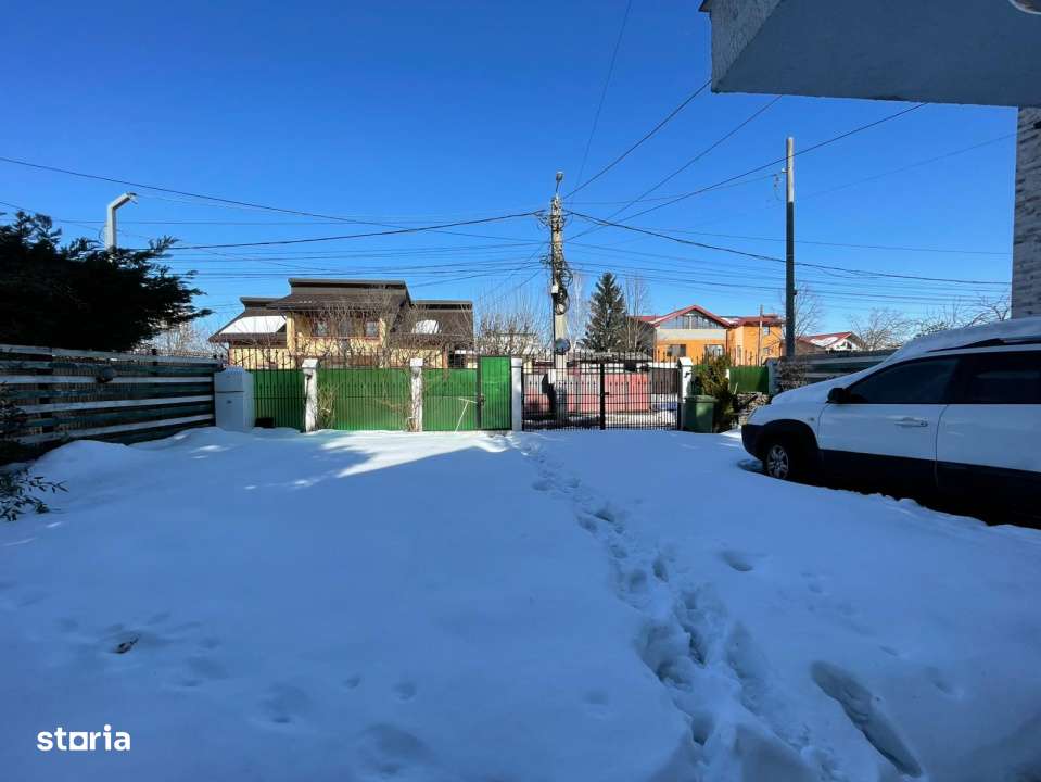 Casa, 400mp, 350 mp curte, centrala proprie, aeroport, Otopeni-9