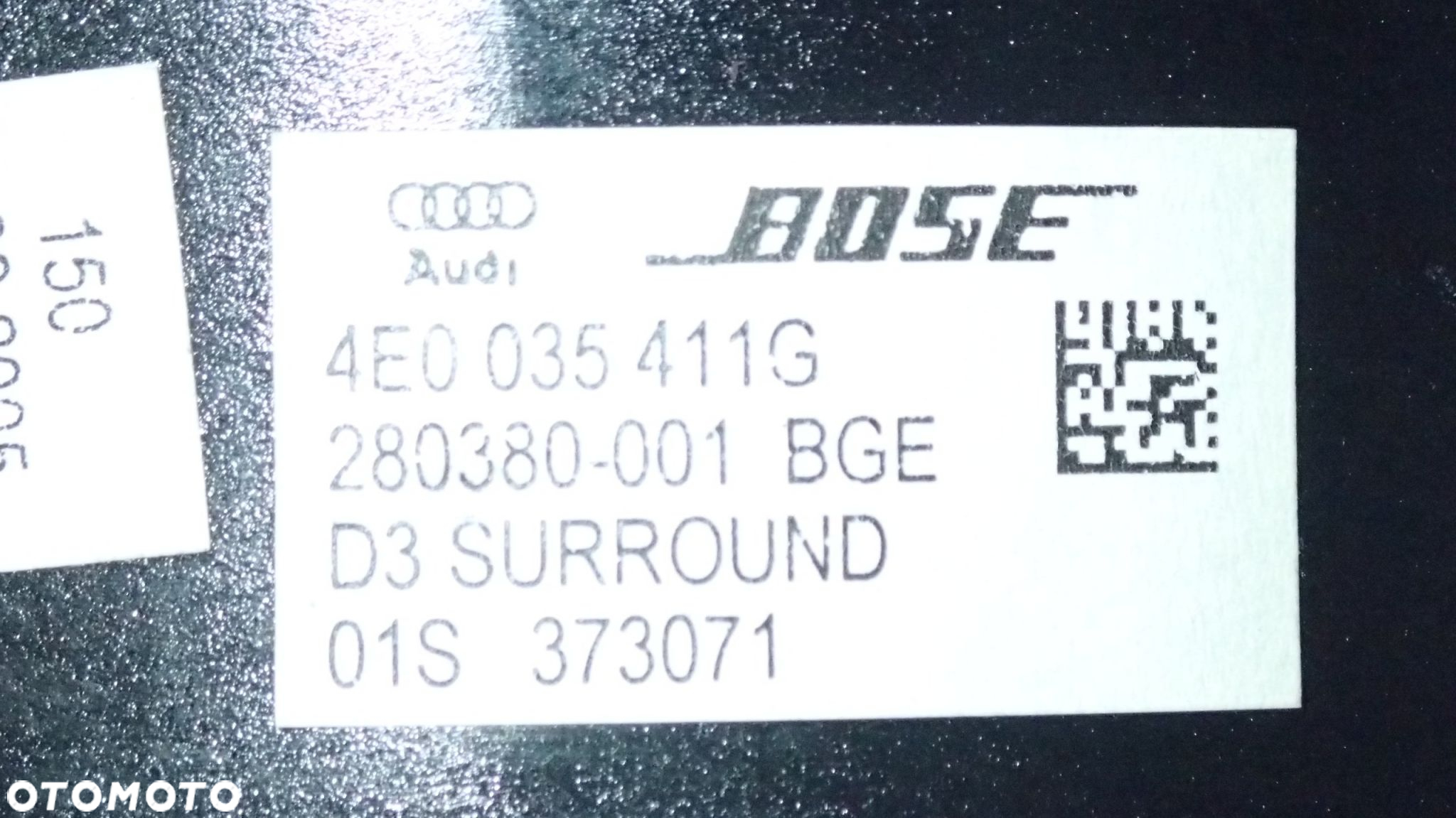 GŁOŚNIK BOSE PÓŁKI TYLNEJ AUDI S8 A8 D3 4E0035411G - 12