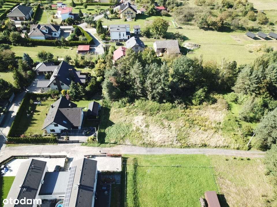 Działka budowlana na sprzedaż  - 1116 m², cena do negocjacji! - Pełny obrazek: 3/4