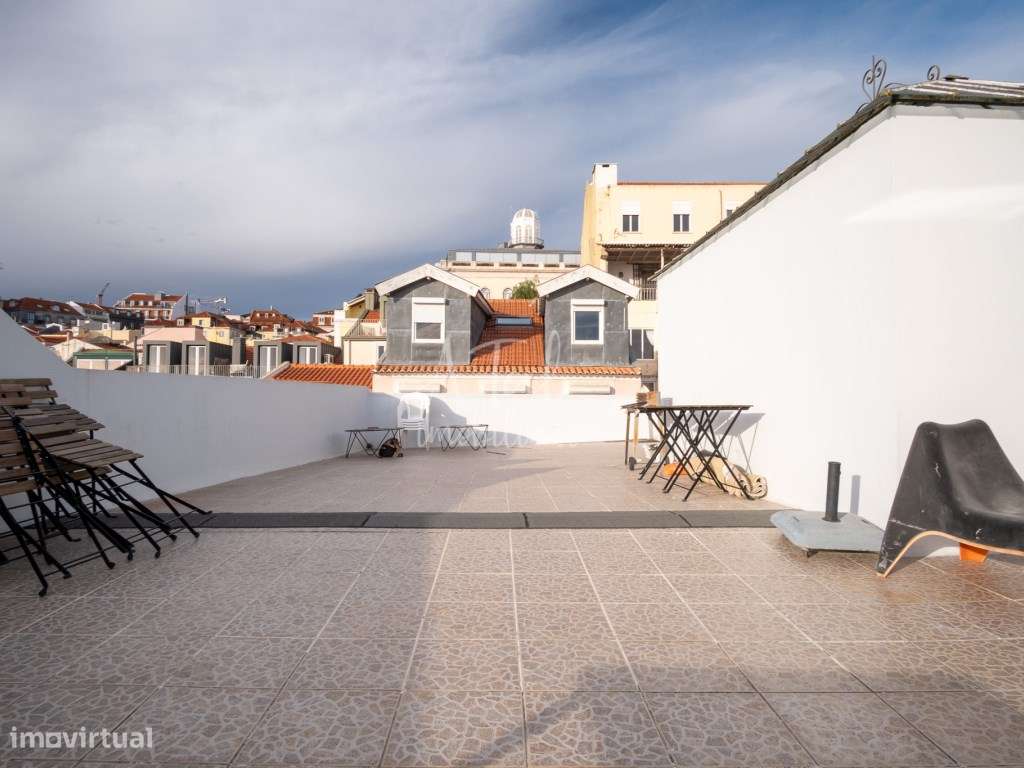 Apartamento T2 C/TERRAÇO no centro de Lisboa-20