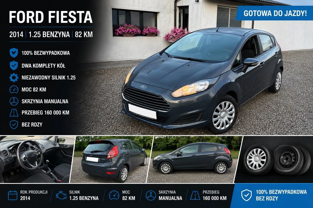 Ford Fiesta Mk7 (2008-) 1.25 Titanium EU5 2014