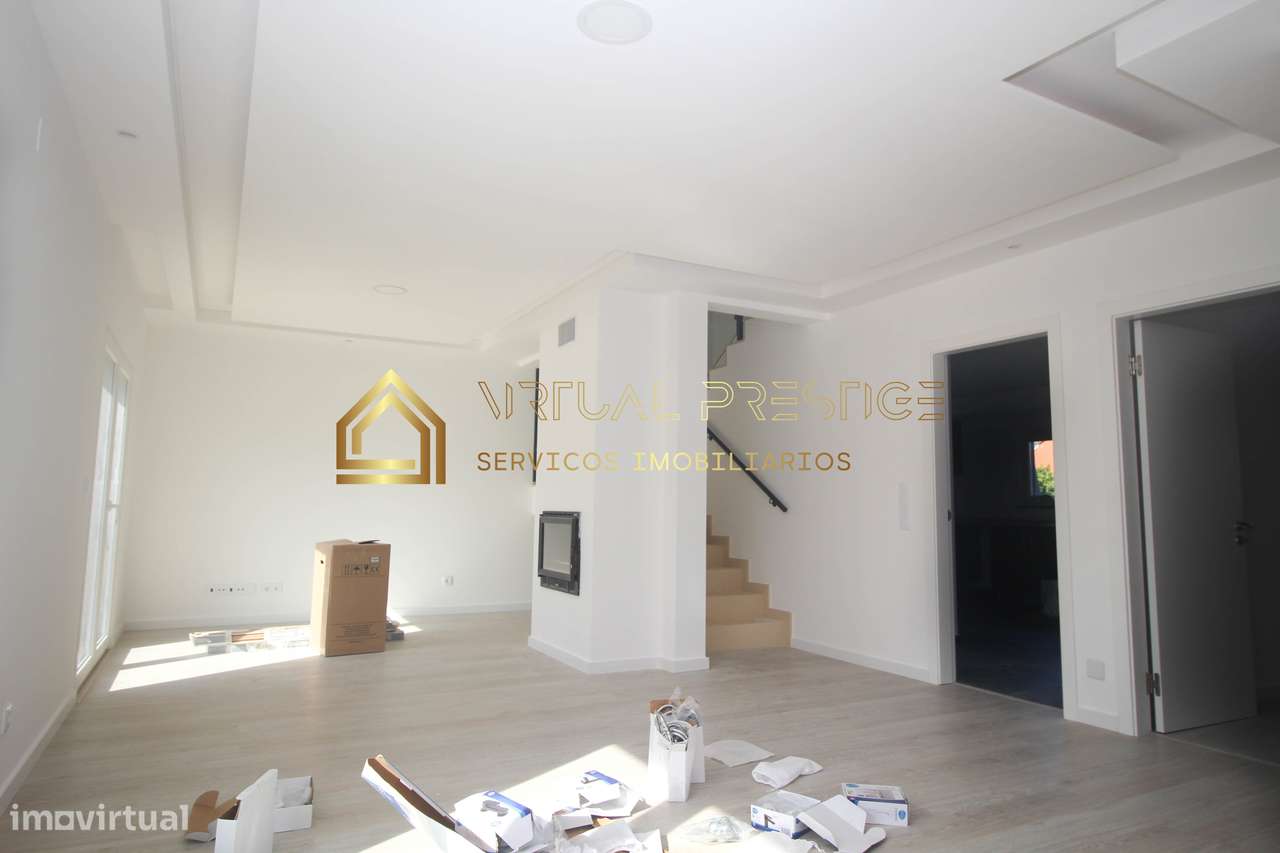 Moradia geminada T4 em construção | varandas + logradouro | Fernão...-8