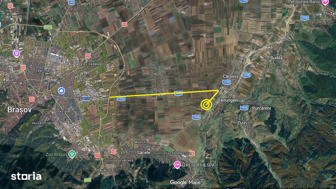 Teren Industrial Brasov - Tarlungeni deschidere la DN 103B-2