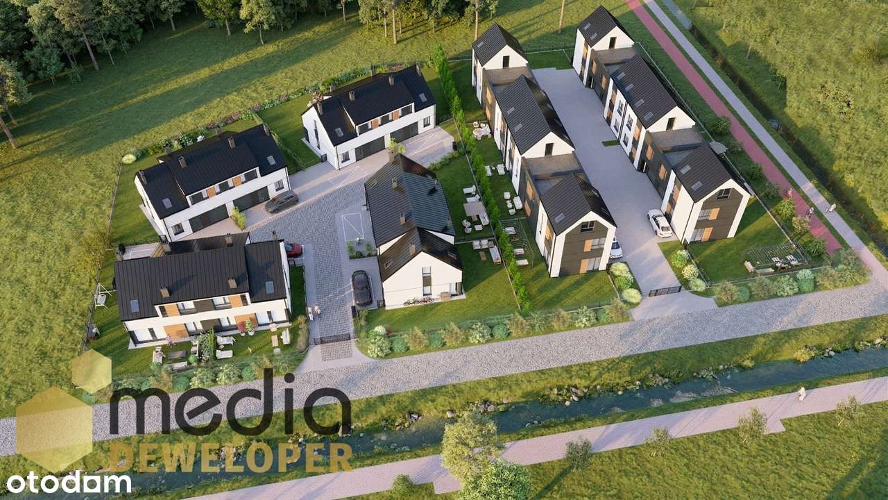 Piękna połówka bliźniaka pod Ożarowem (Lokal 2) - wspaniały!