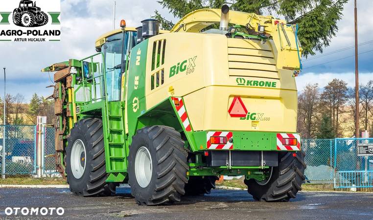 Krone BIG X 600 - 4X4 - 2014 + KRONE EASY COLLECT 6000 + PODBIERACZ - 2641/3221 h - 4