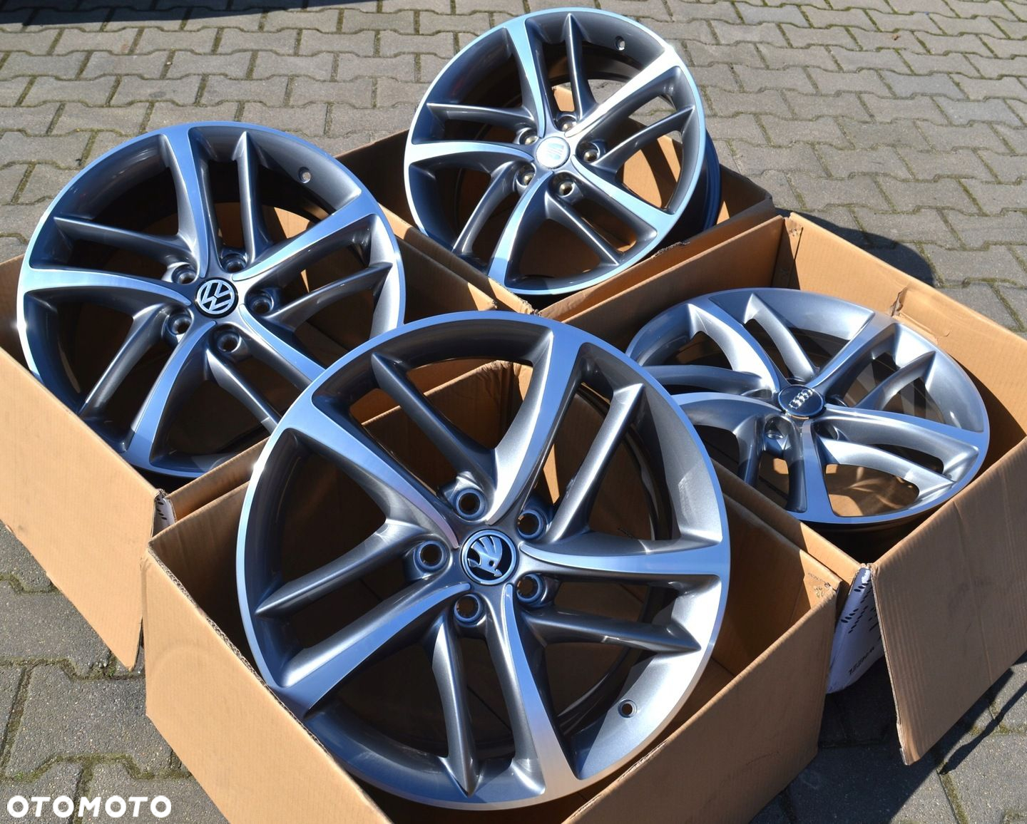 FELGI 18 5x112 SEAT SKODA OCTAVIA II III IV SUPERB KAROQ KODIAQ - 8