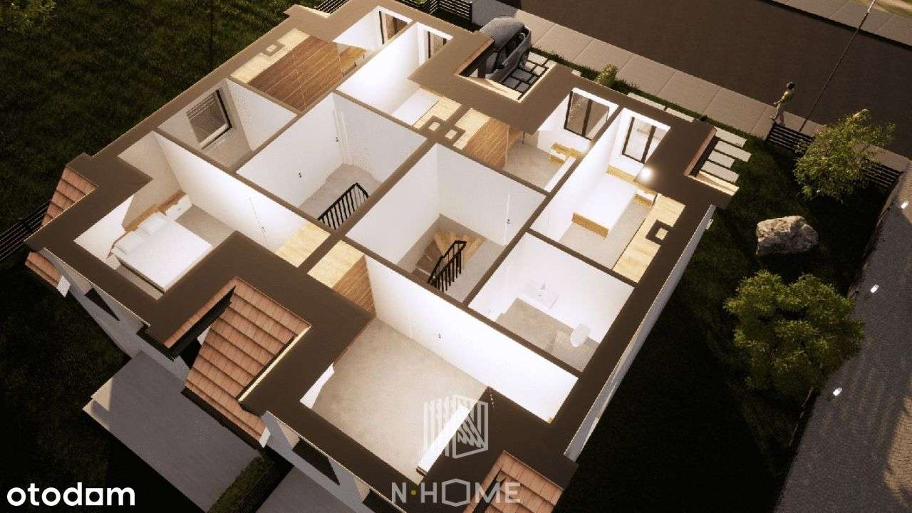 Gotowy do odbioru bliżniak w Ligocie Pięknej - Pełny obrazek: 4/6