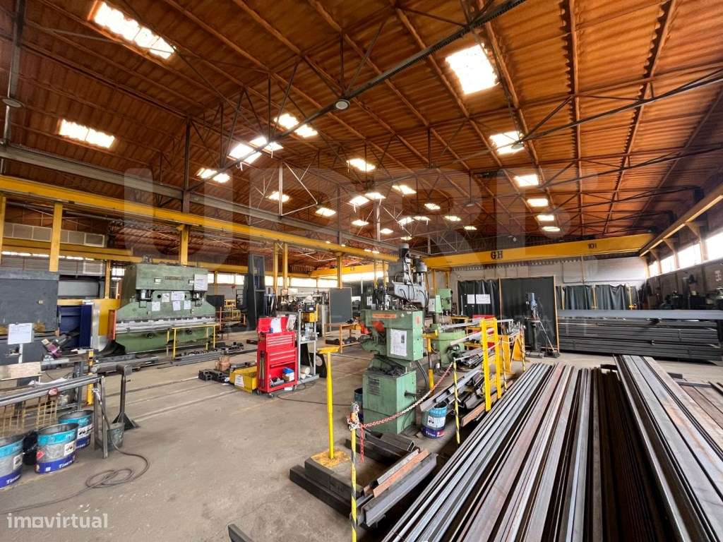 Armazém c/ pontes rolantes| VENDE | VN Gaia (Grijó)-15