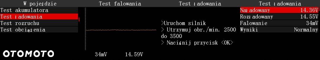 TESTER AKUMULATORÓW BATERII z DRUKARKĄ 6V 12V 24V - 11