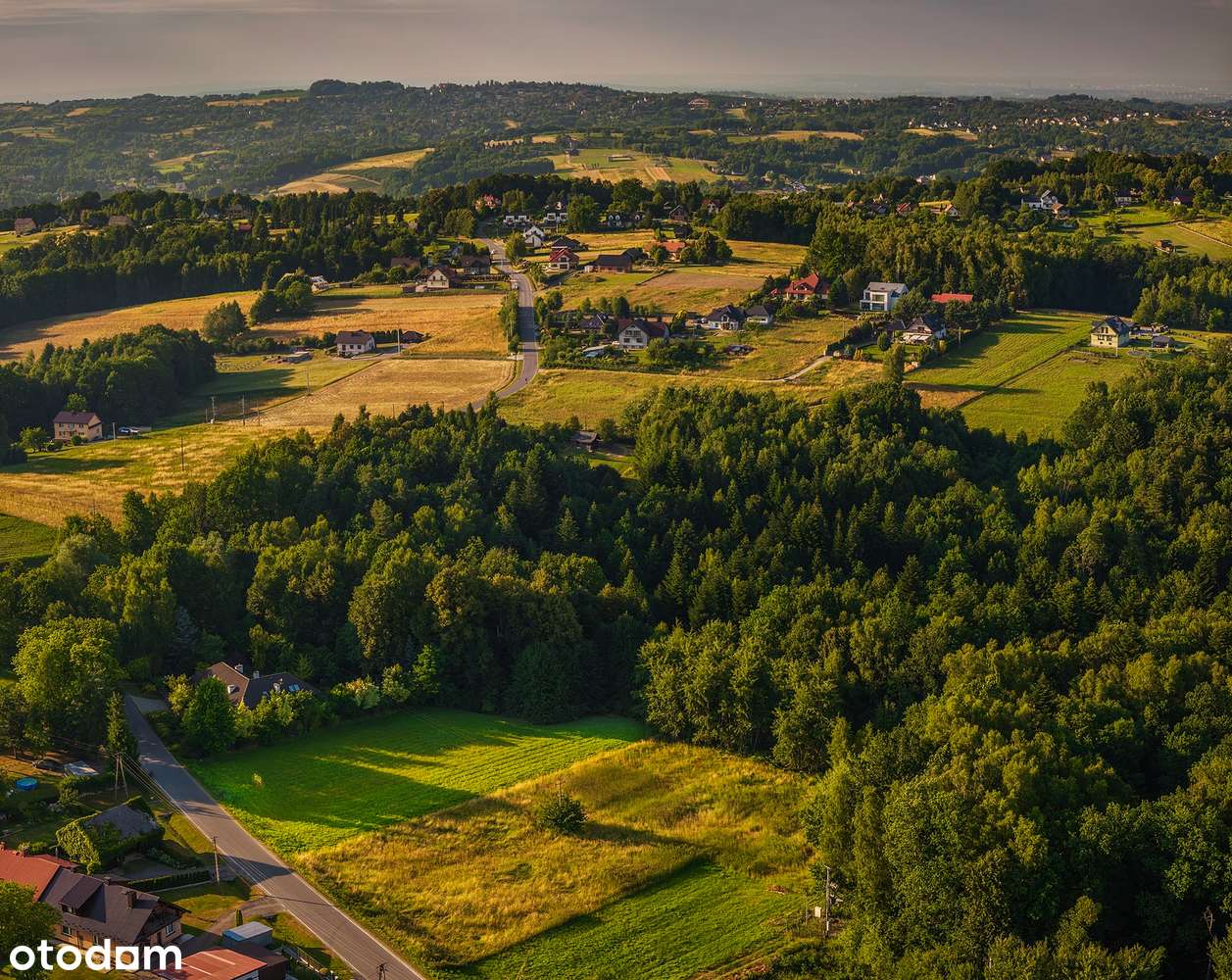 Widokowa działka budowlana, Głogoczów - Pełny obrazek: 3/9