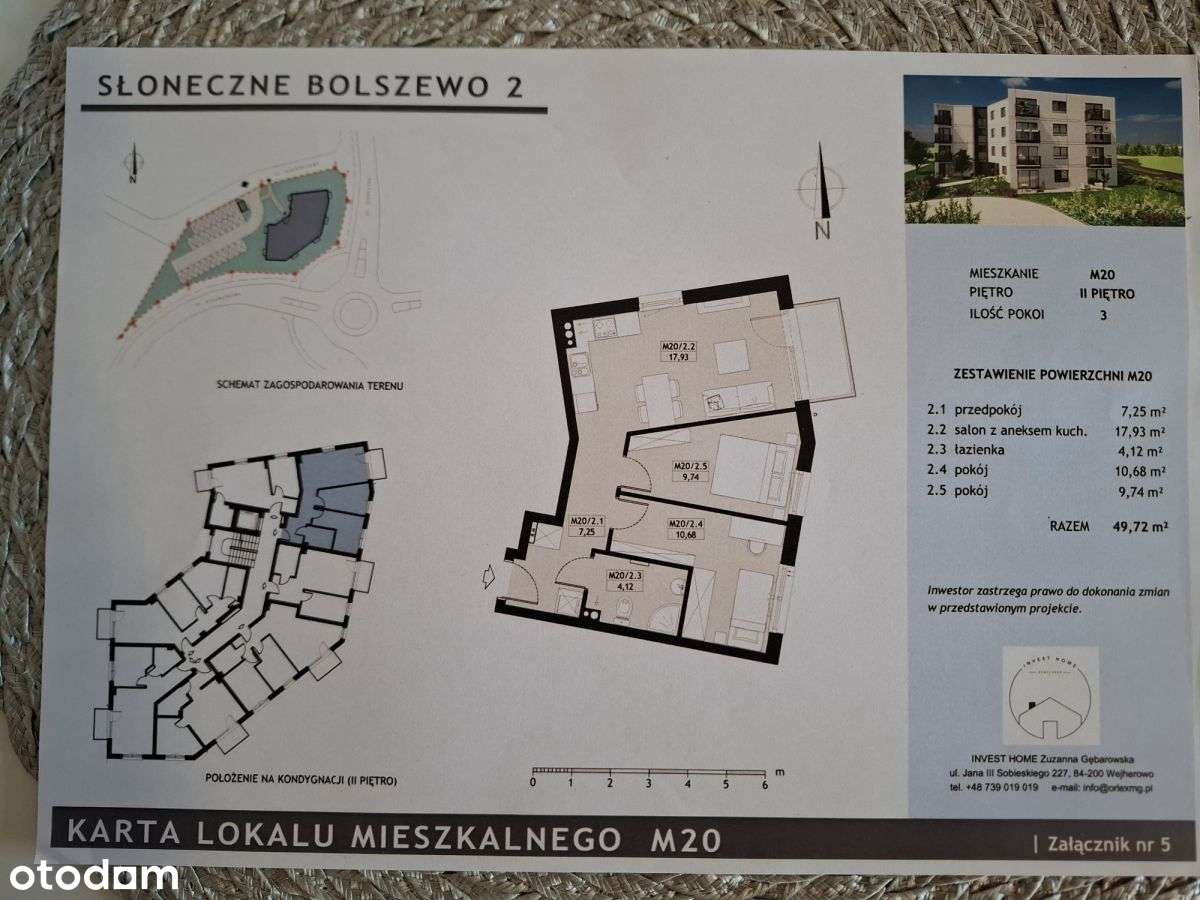 Nowość ! 3 pokoje - winda w budynku - Pełny obrazek: 4/19