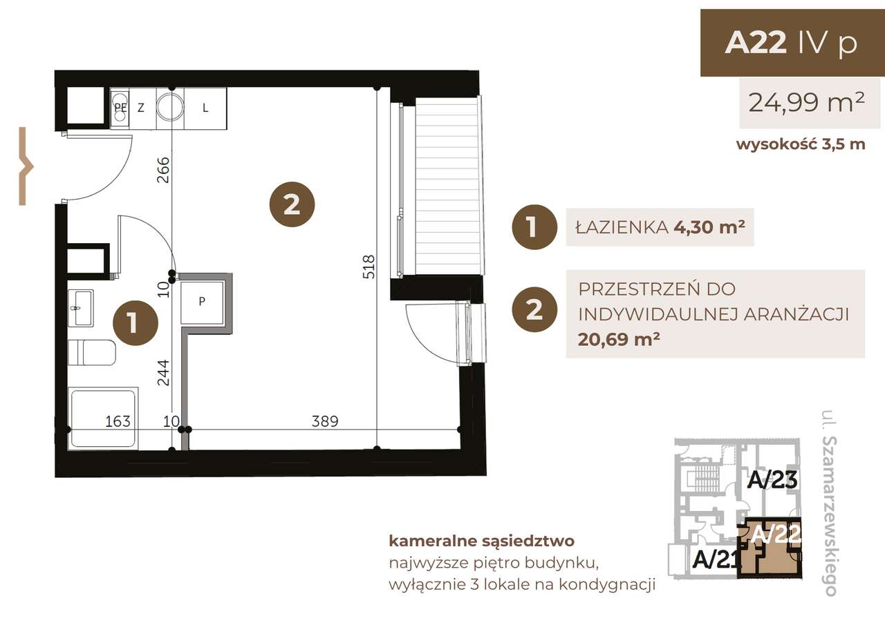 GOTOWA | Ustawna kawalerka na Jeżycach - 4 piętro, południowa wystawa-1