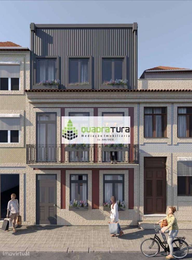 Apartamento T1+1 | C/ MEZANINO | Varanda e Solário | Último piso-4