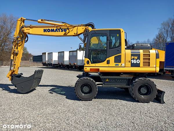 Komatsu PW 160 - 8 Wysięgnik dwuczęściowy, 3 ramiona - 3