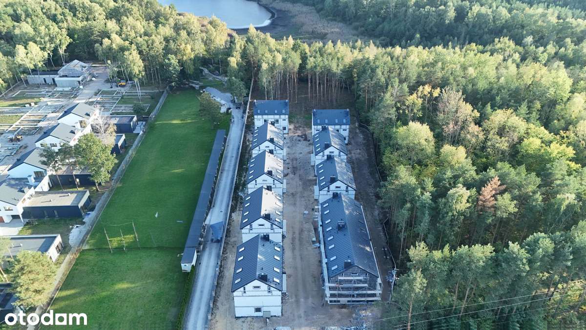 Bliźniaki 116m ul. Gliniecka kameralne osiedle nad jeziorem - Pełny obrazek: 4/15