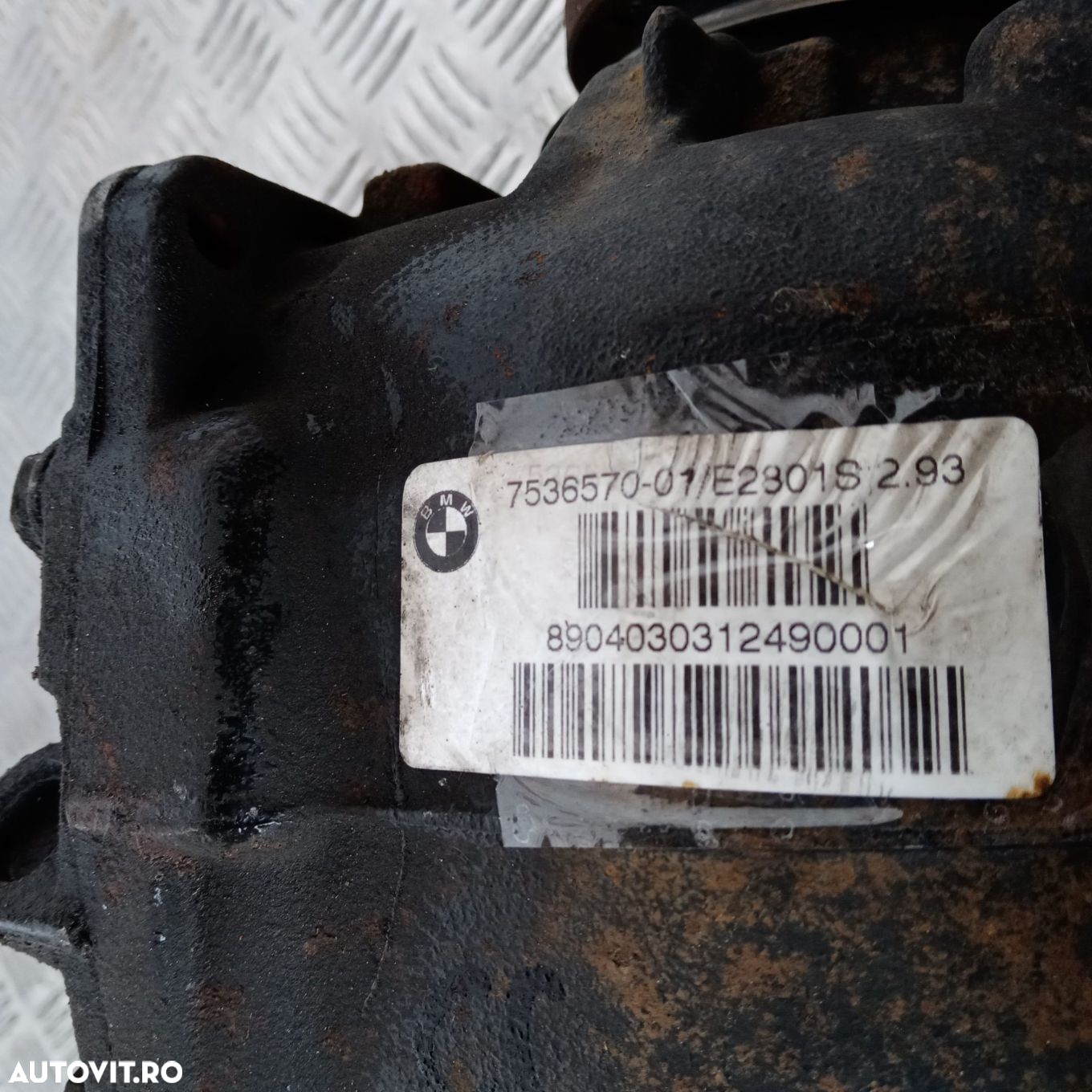 Grup diferential spate BMW X3 | E83 | raport 2.93 | 2003 - 2010 | 753657001 - 5