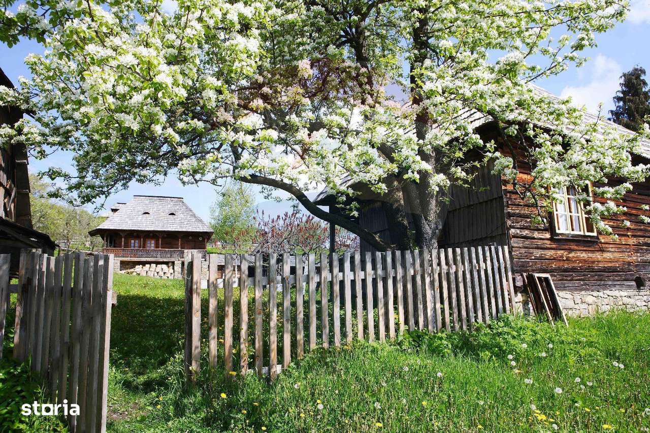 Vânzare ansamblu de 5 căsuțe tradiționale Maramureș/ Botiza-8