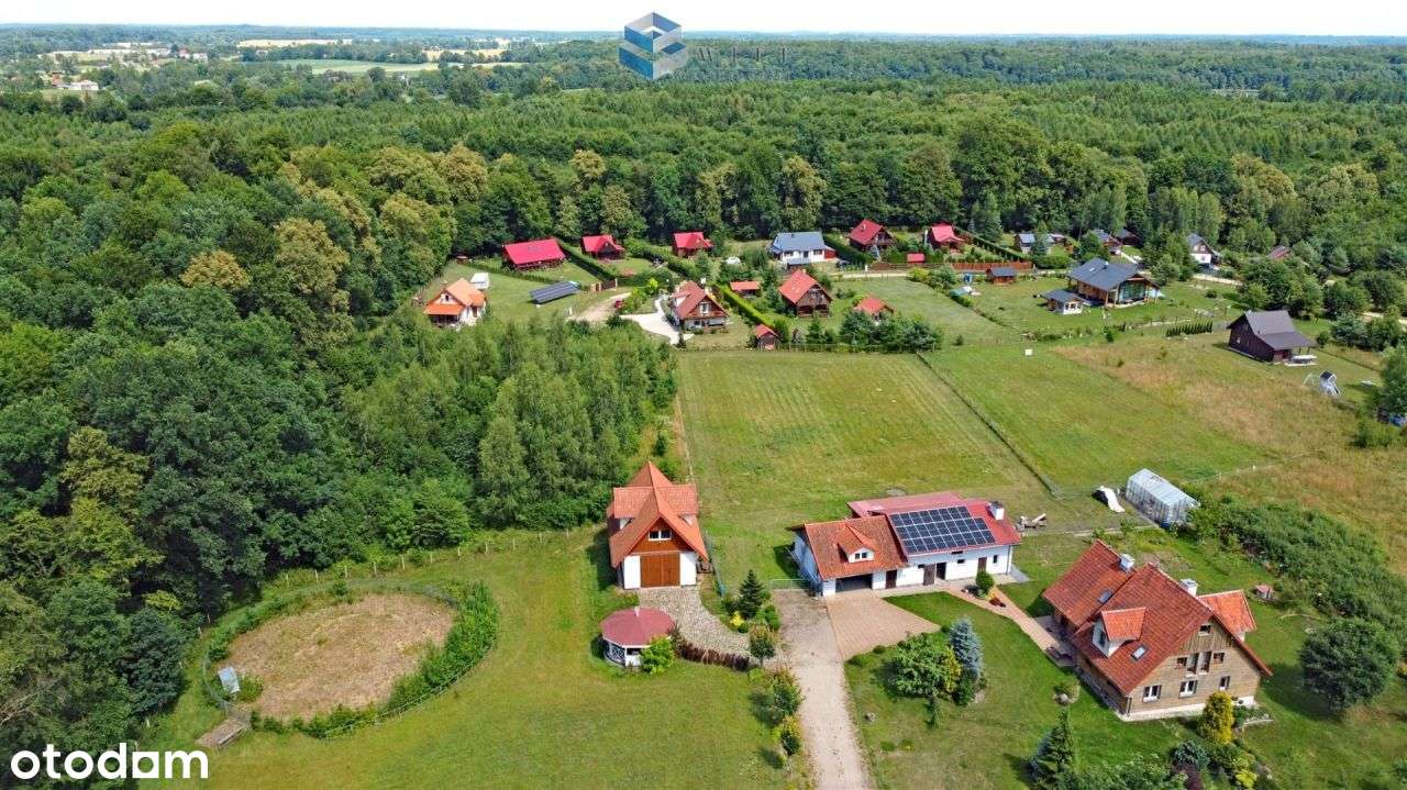 Małdyty Sople działki w otulinie lasu nad jeziorem - Pełny obrazek: 4/16