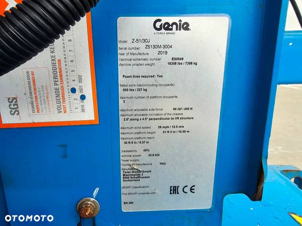 Genie Z-51/30J 180ATJ 510AJ  RZ85 - 14