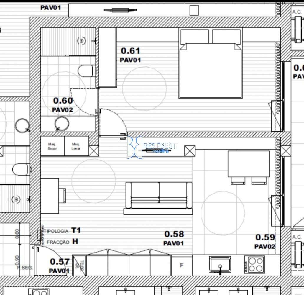 EXCELENTE APARTAMENTO T1 DE LUXO, NOVO, JUNTO AO CENTRO DE BARCELOS-7