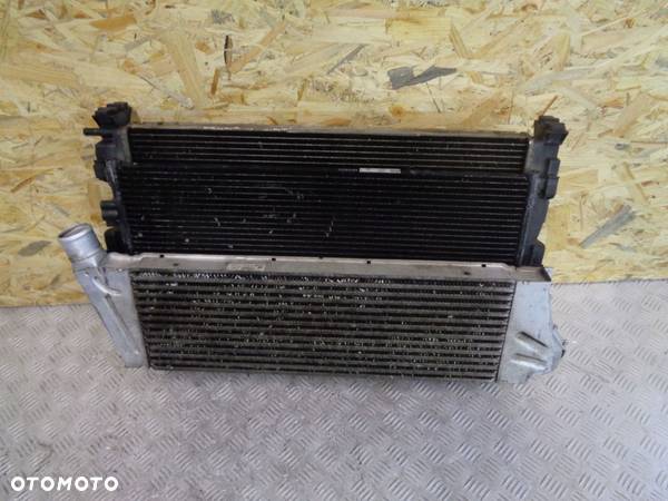 CHŁODNICE KPL INTERCOOLER WENTYLATOR RENAULT MEGANE II 1.9DCI 02- - 1