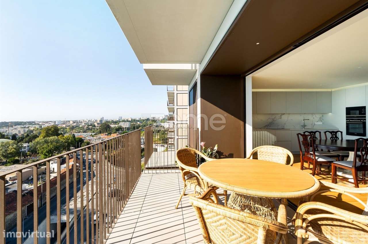 Porto - T4 luxo 9º piso - novo vistas rio e mar - Arrábida - Grande imagem: 4/36