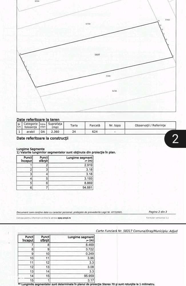 Teren intravilan 2360 mp Adjud cartierAdjudu-Vechi-8
