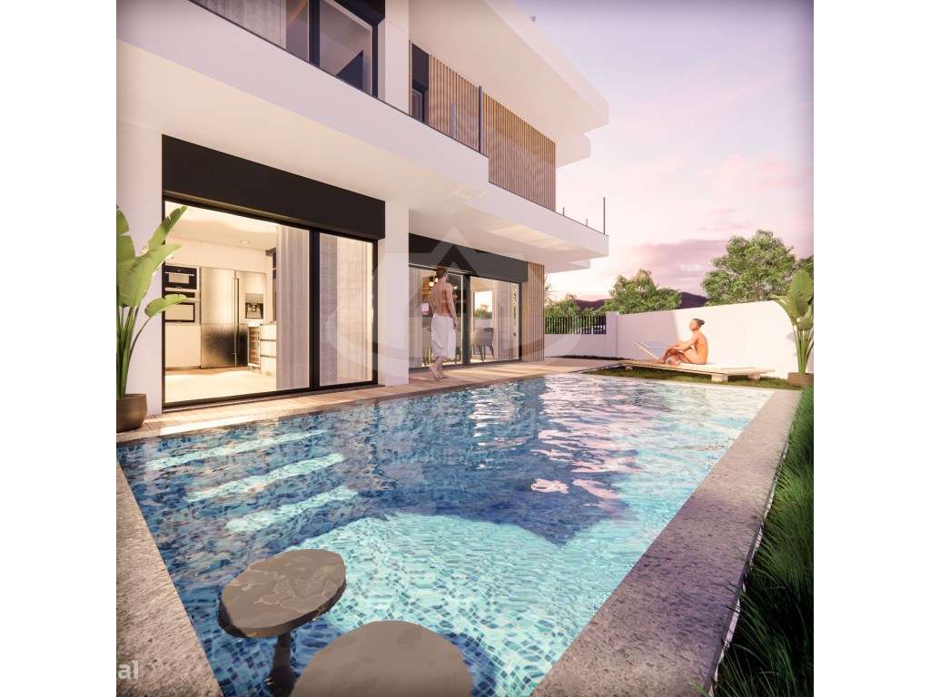 Moradia V4 nova com piscina no Bairro Sol Tejo, São João da Talha-11