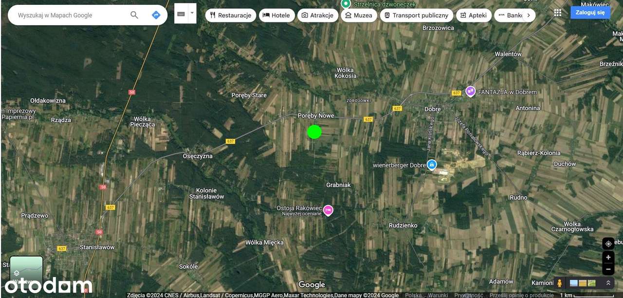 2 piękne budowlane (uzbrojone) działki pod Warszawą z warunkami zabud. - Pełny obrazek: 5/7