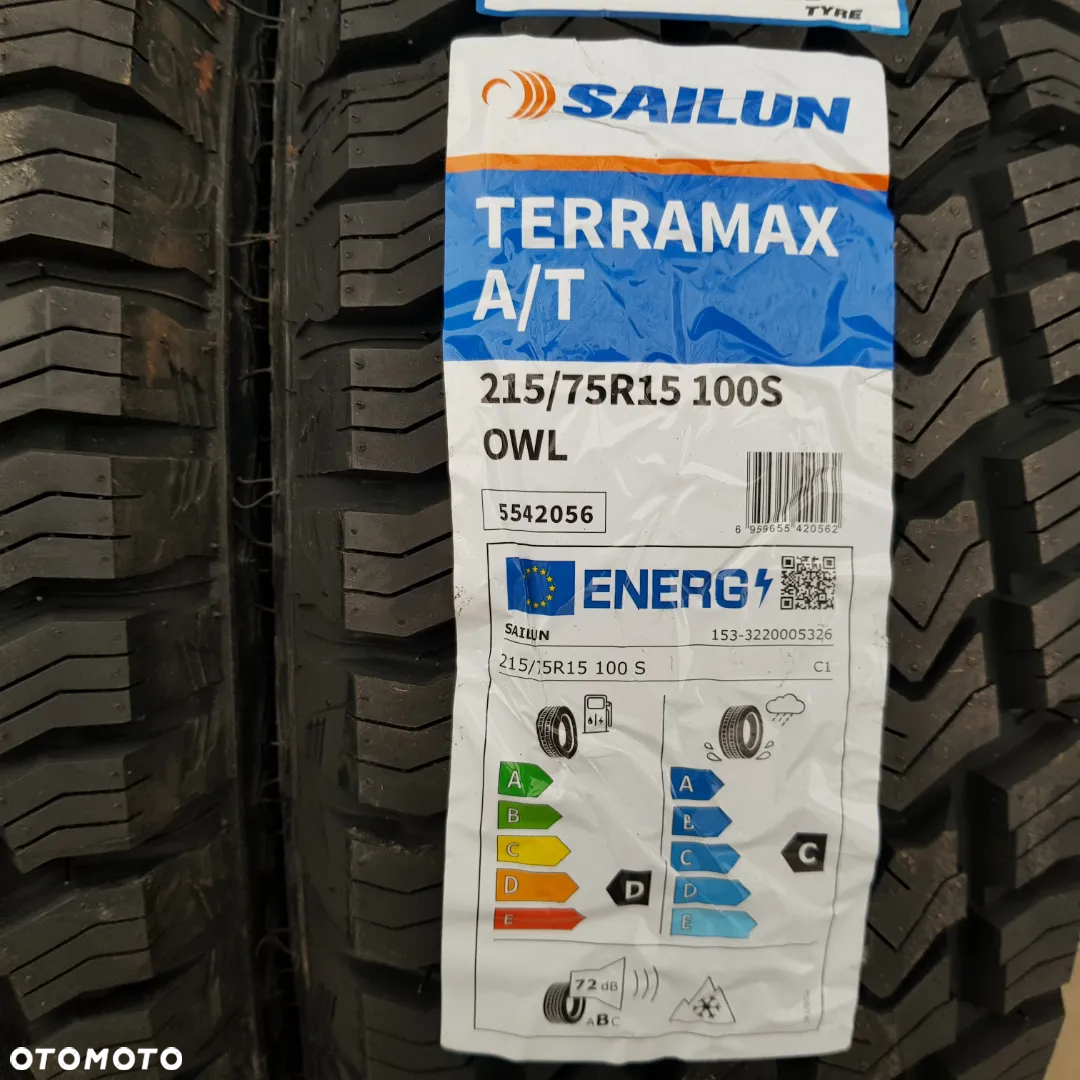 4x 215/75R15 Sailun Terramax A/T Nowy komplet opon letnich Poznań - 2