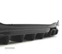 DIFUSOR PARA MERCEDES W206 AMG 21- LOOK C63 + PONTEIRAS DE ESCAPE QUADRADAS PRETAS - 4