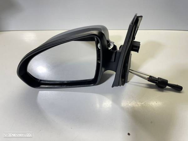 Espelho Retrovisor Novo Smart Fortwo 451 Esq C/Capa Reg. Manual - 3