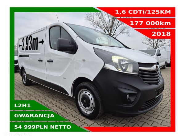 Opel Vivaro Long *54999zł Netto* 1,6CDTi/125KM - 2