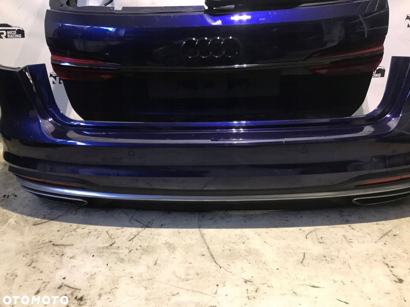 TYŁ KLAPA ZDERZAK LAMPY LED AUDI A6 C8 KOMBI LIFT - 8