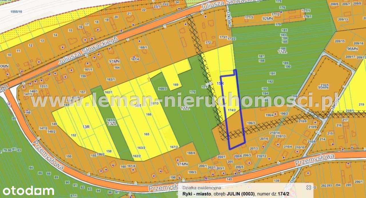 Działka, 5 539 m², Ryki-7