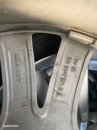 vand jante originale Bmw X5,X6 pe 18” cu anvelope de iarnă - 6