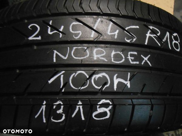 OPONA POJEDYNKA 245/45R18 NORDEXX NS 9000 DOT 1318 7.6MM - 1