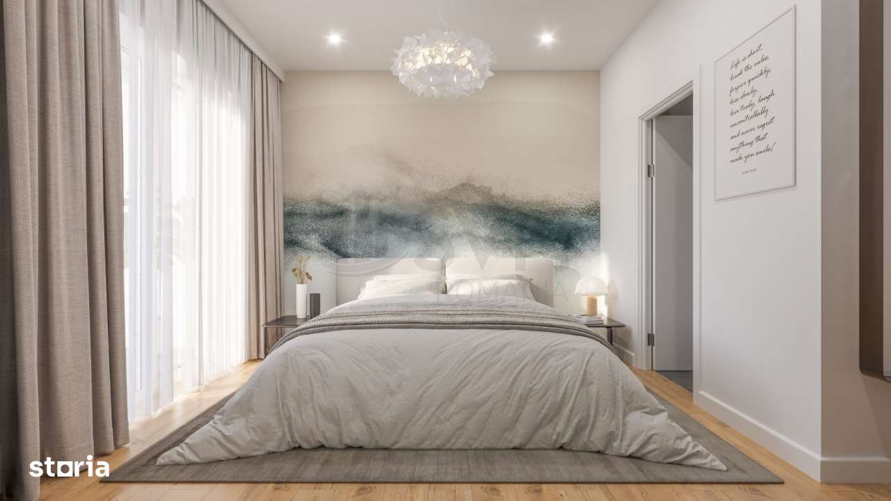 Apartament 2 camere cu gradina Aviatiei Nord