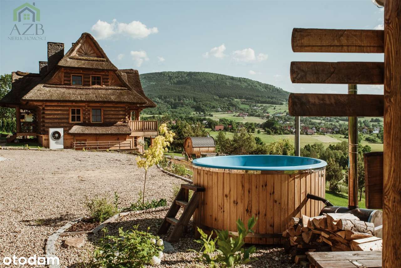 Sielankowy dom z dużą działką - Zasań - Myślenice - Pełny obrazek: 5/20